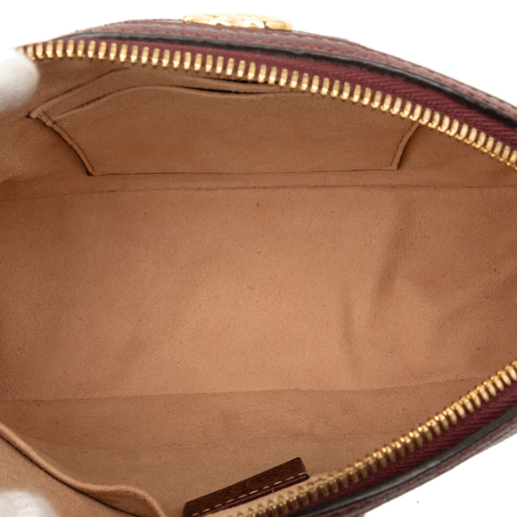 Pre-Loved Gucci Small Calfskin Web Ophidia Dome Crossbody - Picture 4 of 7